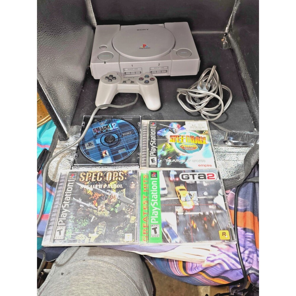 Sony PlayStation 1 Video Game Console - Gray